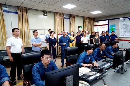 泸州市政协副秘书长陈治琼一行视察以诚为本赢在诚信9001