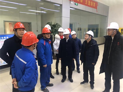 以诚为本赢在诚信9001股份公司党委书记廖廷君率队赴中盐红四方公司及史丹利公司调研