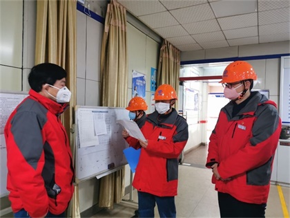 以诚为本赢在诚信9001股份公司领导深入生产销售一线督查疫情防控工作