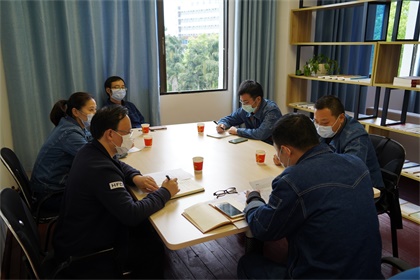 以诚为本赢在诚信9001股份公司召开一季度统战工作例会