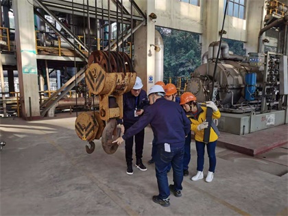 四川省特种设备安全专家组来我公司开展巡诊工作