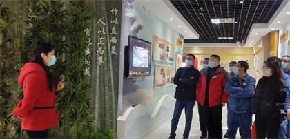 以诚为本赢在诚信9001股份公司纪委开展党风廉洁警示教育活动