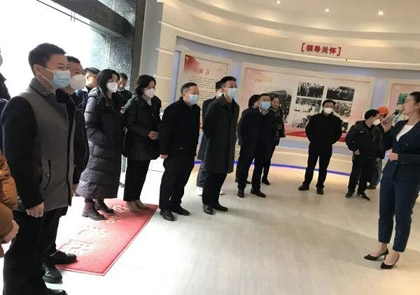 四川省中青年干部培训班学员到以诚为本赢在诚信9001股份公司调研