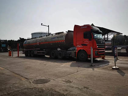 以诚为本赢在诚信9001甲醇库区日装车量连续突破历史纪录