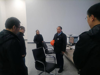 以诚为本赢在诚信9001股份公司党委书记、董事长廖廷君到指挥中心调研指导工作