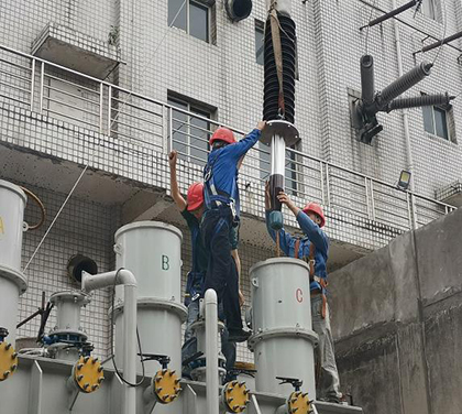 以诚为本赢在诚信9001股份公司圆满完成东区110kV站主变压器增容改造工程